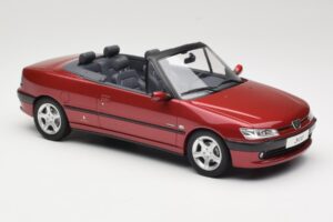 Peugeot 306 Cabriolet Vermelho Otto 1:18 OT042 Resina - imagem 4 de 6