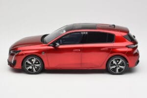 Peugeot 308 GT P5 Elixir Red Otto 1:18 OT1140 Resina - imagem 3 de 6