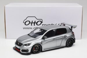 Peugeot 308 RC Artense Cinzento Otto 1:18 OT1055 Resina - imagem 6 de 6