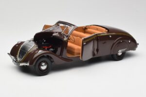 Peugeot 402 Eclipse Chocolate Norev 1:18 184873 Metal - imagem 2 de 12