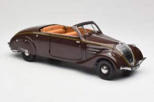 Peugeot 402 Eclipse Chocolate Norev 1:18 184873 Metal - imagem 11 de 12