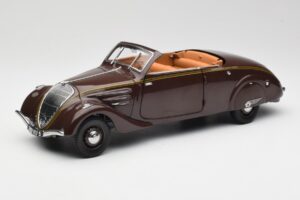Peugeot 402 Eclipse Chocolate Norev 1:18 184873 Metal