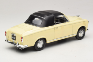 Peugeot 403 Cabriolet Bege Welly 1:18 12551HW Metal - imagem 2 de 6