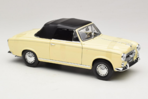 Peugeot 403 Cabriolet Bege Welly 1:18 12551HW Metal - imagem 4 de 6