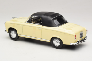 Peugeot 403 Cabriolet Bege Welly 1:18 12551HW Metal - imagem 5 de 6