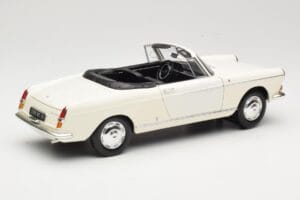 Peugeot 404 Cabriolet Branco Norev 1:18 184746 Metal - imagem 3 de 8