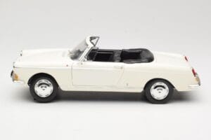 Peugeot 404 Cabriolet Branco Norev 1:18 184746 Metal - imagem 4 de 8