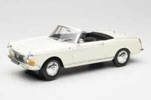 Peugeot 404 Cabriolet Branco Norev 1:18 184746 Metal