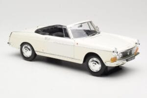 Peugeot 404 Cabriolet Branco Norev 1:18 184746 Metal - imagem 6 de 8