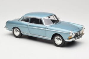 Peugeot 404 Coupe Azul Norev 1:18 184745 Metal - imagem 6 de 8