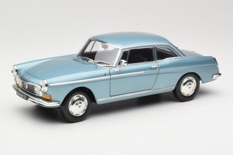 Peugeot 404 Coupe Azul Norev 1:18 184745 Metal