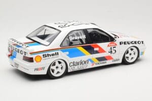 Peugeot 405 Mi16 #45 Team Peugeot Talbot Sport R. Gravett BTCC 1992 Otto 1:18 OT1141 Resina - imagem 2 de 6