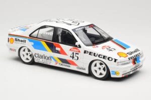 Peugeot 405 Mi16 #45 Team Peugeot Talbot Sport R. Gravett BTCC 1992 Otto 1:18 OT1141 Resina - imagem 4 de 6