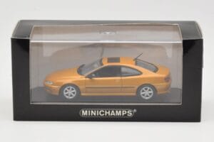 Peugeot 406 Coupé Dourado Metálico Minichamps 1:43 430112628 Metal - imagem 4 de 4
