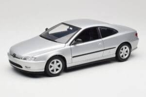 Peugeot 406 Coupe Prata Gate 1:18 01024 Metal