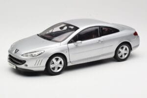 Peugeot 407 Coupe Prata Norev 1:18 184747 Metal