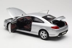 Peugeot 407 Coupe Prata Norev 1:18 184747 Metal - imagem 5 de 8