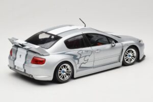 Peugeot 407 Racing Prateado Solido 1:18 90642 Metal - imagem 3 de 8