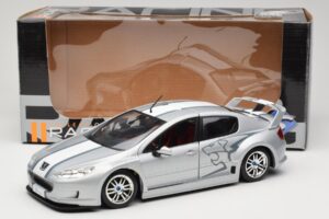 Peugeot 407 Racing Prateado Solido 1:18 90642 Metal - imagem 8 de 8