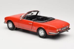 Peugeot 504 Cabriolet Vermelho Norev 1:18 184754 Metal - imagem 7 de 8