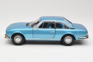 Peugeot 504 Coupe Azul Norev 1:18 184755 Metal - imagem 4 de 8