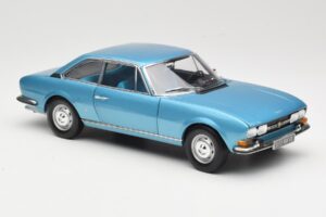 Peugeot 504 Coupe Azul Norev 1:18 184755 Metal - imagem 6 de 8