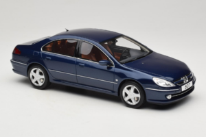 Peugeot 607 Phase II 3.0 V6 Azul Otto 1:18 OT485 Resina - imagem 4 de 6
