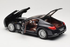 Peugeot 907 Concept Preto Bburago 1:18 3407404 Metal - imagem 5 de 8