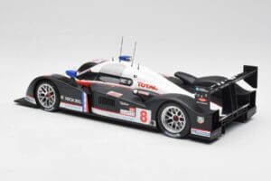 Peugeot 908 HDi LMP1 #8 S. Sarrazin / P. Lamy / S. Bourdais 24 Hours of Le Mans 2nd 2007 Minichamps 1:18 150071208 Metal - imagem 5 de 6