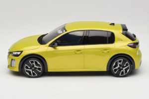 Peugeot E-208 GT Jaune Agueda Otto 1:18 OT1164 Resina - imagem 3 de 6