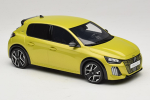 Peugeot E-208 GT Jaune Agueda Otto 1:18 OT1164 Resina - imagem 4 de 6