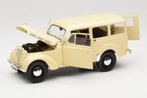 Peugeot Partner Moka Brown Norev 1:18 184894 Metal - imagem 2 de 8