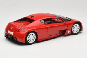 Peugeot RC Carreau Concept Vermelho Solido 1:18 8151 Metal - imagem 3 de 8