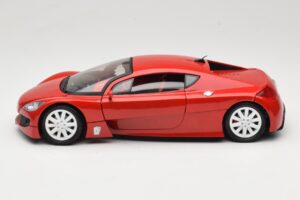 Peugeot RC Carreau Concept Vermelho Solido 1:18 8151 Metal - imagem 4 de 8
