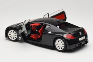 Peugeot RC Pique Preto Solido 1:18 8147 Metal - imagem 5 de 8