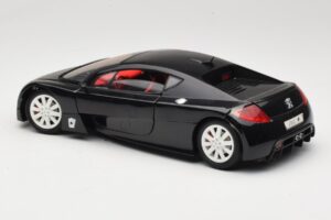 Peugeot RC Pique Preto Solido 1:18 8147 Metal - imagem 7 de 8