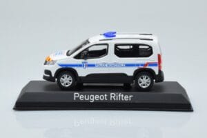 Peugeot Rifter Police Municipale Branco Norev 1:43 479067 Metal