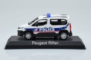 Peugeot Rifter Police Nationale Branco Norev 1:43 479065 Metal