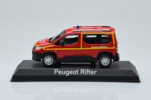 Peugeot Rifter Pompiers Secours Medical Vermelho Norev 1:43 479070 Metal