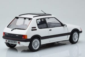 Peugeot 205 GTi 1.6 Branco Norev 1:18 184849 Metal - imagem 3 de 8