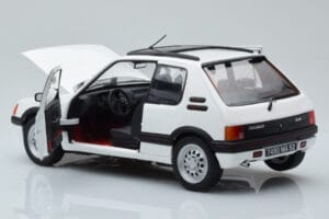 Peugeot 205 GTi 1.6 Branco Norev 1:18 184849 Metal - imagem 5 de 8