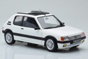 Peugeot 205 GTi 1.6 Branco Norev 1:18 184849 Metal - imagem 6 de 8