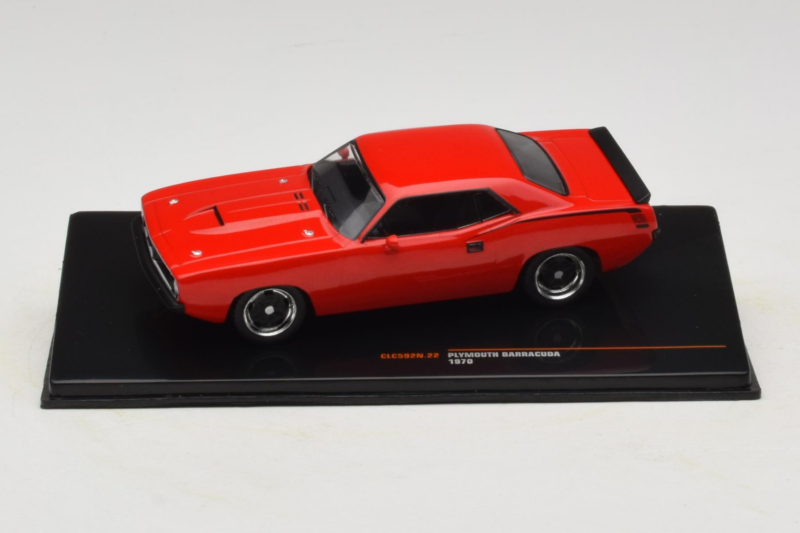 Plymouth Barracuda Vermelho IXO 1:43 CLC592N Metal