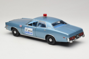 Plymouth Fury Beverly Hills PD Azul GreenLight 1:18 19069 Metal - imagem 7 de 8