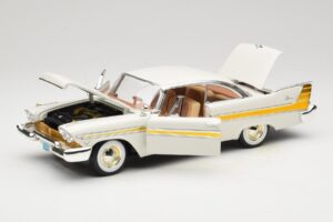 Plymouth Fury Branco Anson 1:18 30398 Metal - imagem 2 de 8