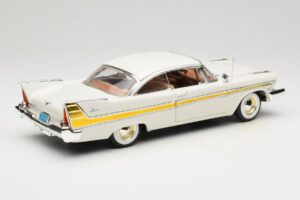 Plymouth Fury Branco Anson 1:18 30398 Metal - imagem 3 de 8