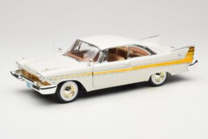 Plymouth Fury Branco Anson 1:18 30398 Metal
