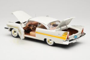 Plymouth Fury Branco Anson 1:18 30398 Metal - imagem 5 de 8