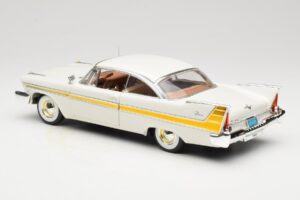 Plymouth Fury Branco Anson 1:18 30398 Metal - imagem 7 de 8