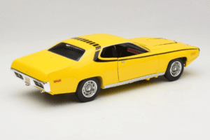 Plymouth Satellite Daisy Dukes of Hazzard Auto World 1:18 AWSS105/06 Metal - imagem 3 de 8
